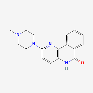 2-(4-Methylpiperazin-1-Yl)benzo[c][1,5]naphthyridin-6(5h)-One
