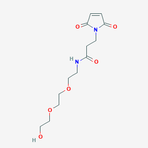 molecular formula C13H20N2O6 B12429837 Mal-amido-PEG3-alcohol 