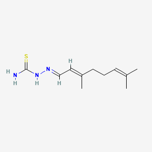 molecular formula C11H19N3S B12429853 Antifungal agent 20 CAS No. 54097-74-4