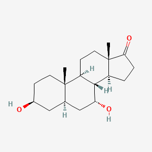 (3beta,5alpha,7alpha)-3,7-Dihydroxyandrostan-17-one