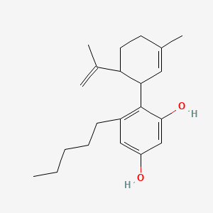 molecular formula C21H30O2 B1242991 Abn-cbd 