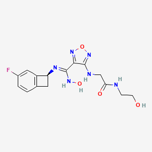 molecular formula C15H17FN6O4 B12429957 Ido1-IN-2 