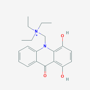 (1,4-Dihydroxy-9-oxoacridin-10-yl)methyl-triethylazanium