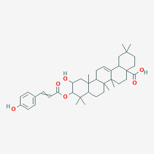 molecular formula C39H54O6 B12429996 3-beta-O-(cis-p-Coumaroyl)maslinic acid 