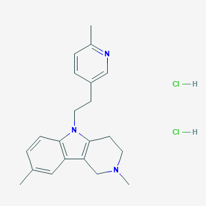 molecular formula C21H27Cl2N3 B001243 Latrepirdine Dihydrochloride CAS No. 97657-92-6