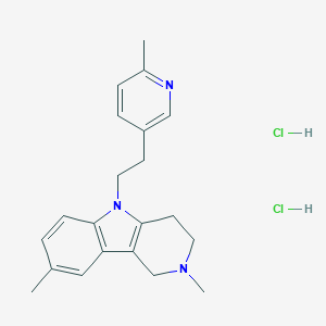 molecular formula C21H27Cl2N3 B001243 Latrepirdine dihydrochloride CAS No. 97657-92-6