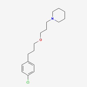 molecular formula C17H26ClNO B1243001 Pitolisant CAS No. 362665-56-3