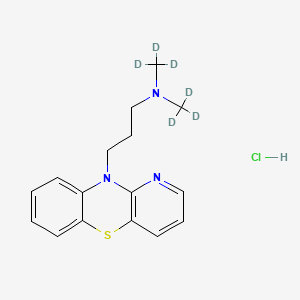 molecular formula C16H20ClN3S B12430011 Prothipendyl-d6hydrochloride 