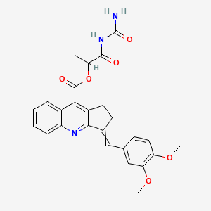 molecular formula C26H25N3O6 B12430013 PP1 inhibitor 1 
