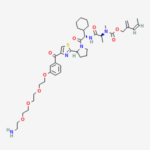 molecular formula C41H59N5O9S B12430049 cIAP1 Ligand-Linker Conjugates 1 