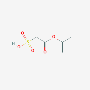 molecular formula C5H10O5S B12430066 Propan-2-yl 2-sulfoacetate 