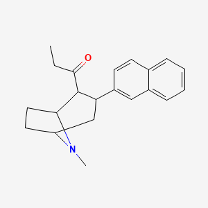 2beta-Propanoyl-3beta-(2-naphthyl)-tropane