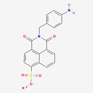 4-Sulfo-N-(4-aminobenzyl)-1,8-naphthalimide potassium