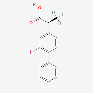 molecular formula C15H13FO2 B12430199 (S)-Flurbiprofen-d3 