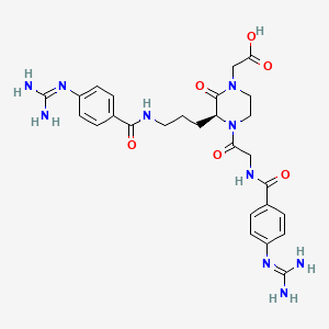 molecular formula C27H34N10O6 B1243020 TAK-024 