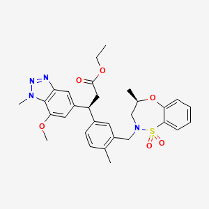 molecular formula C30H34N4O6S B12430229 Nrf2 activator-1 