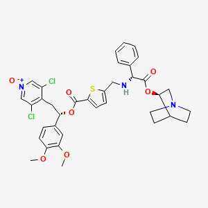 molecular formula C36H37Cl2N3O7S B12430233 Pde4-IN-4 