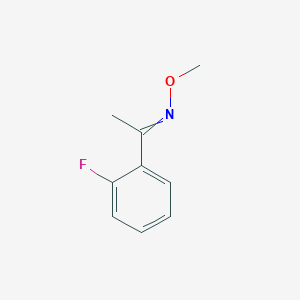 molecular formula C9H10FNO B12430288 1-(2-fluorophenyl)-N-methoxyethanimine 