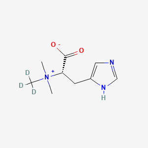 molecular formula C9H15N3O2 B12430309 L-Hercynine-d3 