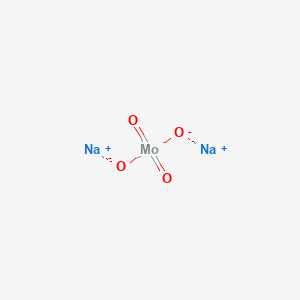 molecular formula MoNa2O4 B12430351 disodium;dioxido(dioxo)molybdenum 