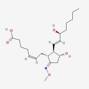 molecular formula C21H35NO5 B1243042 PGE2 Methyl oxime CAS No. 86659-90-7