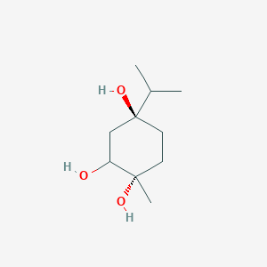 molecular formula C10H20O3 B12430539 rel-(1R,2R,4R)-1-Methyl-4-(1-methylethyl)-1,2,4-cyclohexanetriol; p-Menthane-1alpha,2beta,4beta-triol 