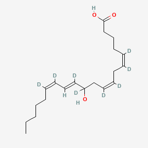 molecular formula C20H32O3 B12430575 (+/-)11-HETE-d8 