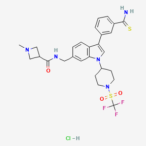 molecular formula C27H31ClF3N5O3S2 B12430607 AS-99 