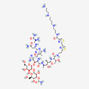molecular formula C60H96N20O21S2 B1243068 Boanmycin CAS No. 37293-17-7