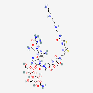 molecular formula C60H96N20O21S2 B1243068 博来霉素 A6 CAS No. 37293-17-7