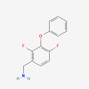 molecular formula C13H11F2NO B12430774 HCV-IN-3 