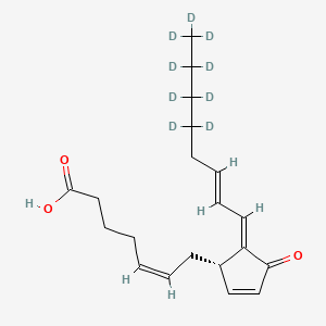molecular formula C20H28O3 B12430838 15-Deoxy-Delta12,14-Prostaglandin J2-d9 
