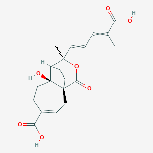 molecular formula C20H24O7 B12430875 Deacetyldemethylpseudolaric acid B 