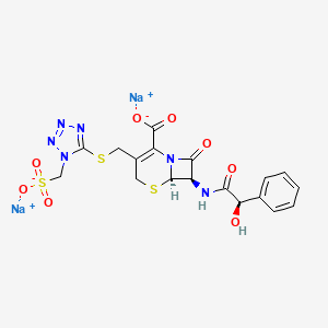 molecular formula C18H16N6Na2O8S3 B12430877 Cefonicid sodium salt, Antibiotic for Culture Media Use Only 