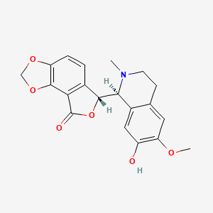 molecular formula C20H19NO6 B12431041 (+)-Corlumidine 