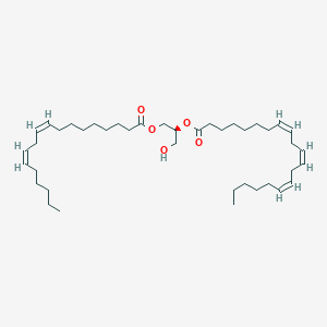 molecular formula C41H70O5 B1243106 [(2S)-1-hydroxy-3-[(9Z,12Z)-octadeca-9,12-dienoyl]oxypropan-2-yl] (8Z,11Z,14Z)-icosa-8,11,14-trienoate 