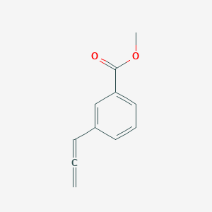 molecular formula C11H10O2 B12431079 Methyl 3-(propa-1,2-dien-1-yl)benzoate 