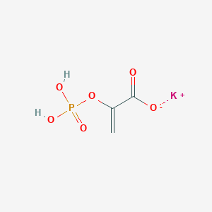 molecular formula C3H4KO6P B12431117 potassium;2-phosphonooxyprop-2-enoate 