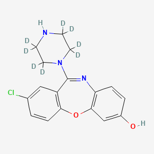 molecular formula C17H16ClN3O2 B12431118 7-Hydroxy Amoxapine-d8 