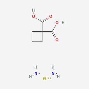 molecular formula C6H12N2O4Pt B12431122 1,1-Cyclobutanedicarboxylatodiammineplatinum (cento) (Carboplatin) 