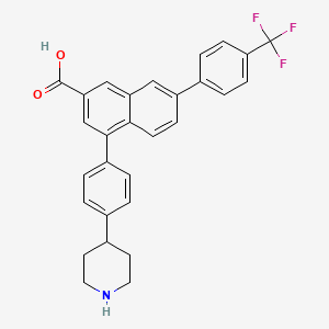 molecular formula C29H24F3NO2 B12431138 PPTN 