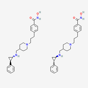 molecular formula C50H66N6O4 B12431204 Lsd1/hdac6-IN-1 