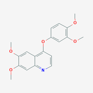 6,7-Dimethoxy-4-(3,4-dimethoxyphenoxy)quinoline