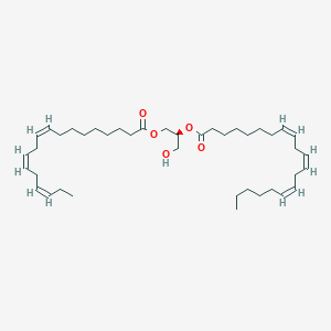 molecular formula C41H68O5 B1243130 [(2S)-1-hydroxy-3-[(9Z,12Z,15Z)-octadeca-9,12,15-trienoyl]oxypropan-2-yl] (8Z,11Z,14Z)-icosa-8,11,14-trienoate 