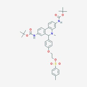 molecular formula C39H45N3O8S B12431313 ROS tracer precursor 