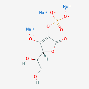 molecular formula C6H6Na3O9P B12431336 trisodium;[(2R)-2-[(1S)-1,2-dihydroxyethyl]-3-oxido-5-oxo-2H-furan-4-yl] phosphate 
