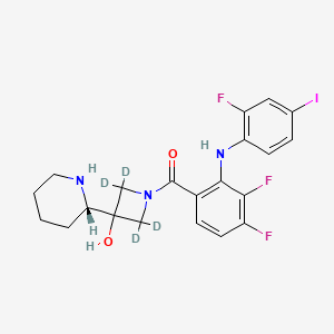molecular formula C21H21F3IN3O2 B12431391 Cobimetinib-d4 