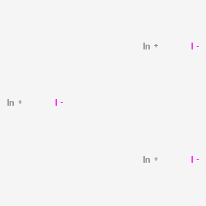 molecular formula I3In3 B12431453 Indium(1+);triiodide 