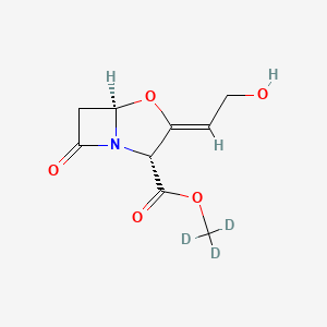 molecular formula C9H11NO5 B12431520 Clavulanic Acid Methyl-d3 Ester 