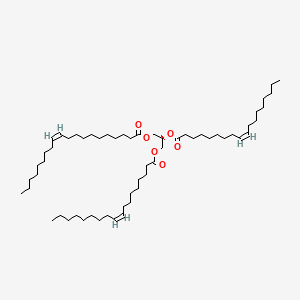 molecular formula C59H108O6 B1243153 1,2-di-(9Z-octadecenoyl)-3-(11Z-eicosenoyl)-sn-glycerol 
